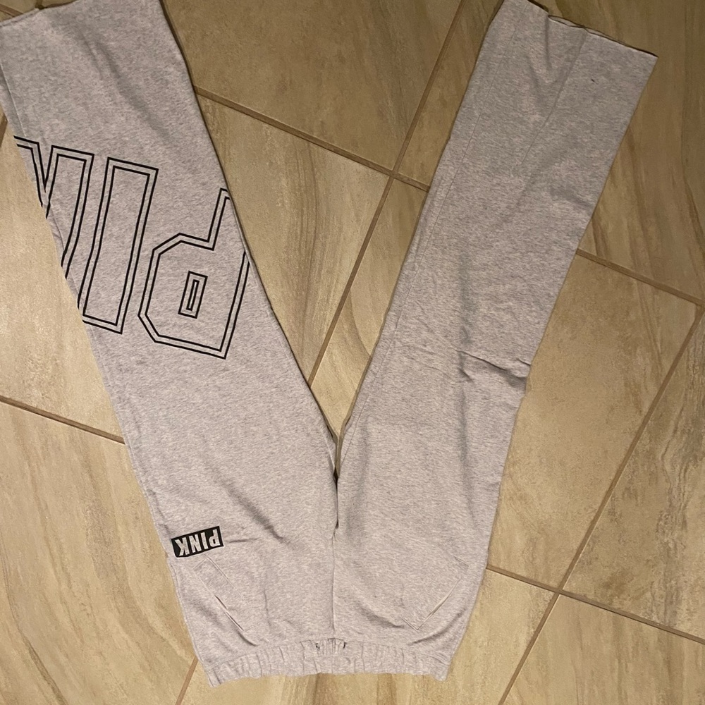 Grey Pink Sweatpants (like new)